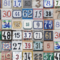 Tiny House Numbers Colorful Mural Wallpaper - room preview 03