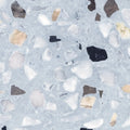 Terrazzo, Ocean Blue Mural Wallpaper - room preview 03