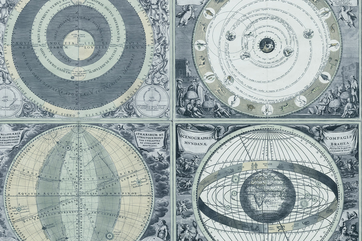Tiny Solar System, Milky Way Mural Wallpaper - room preview 03