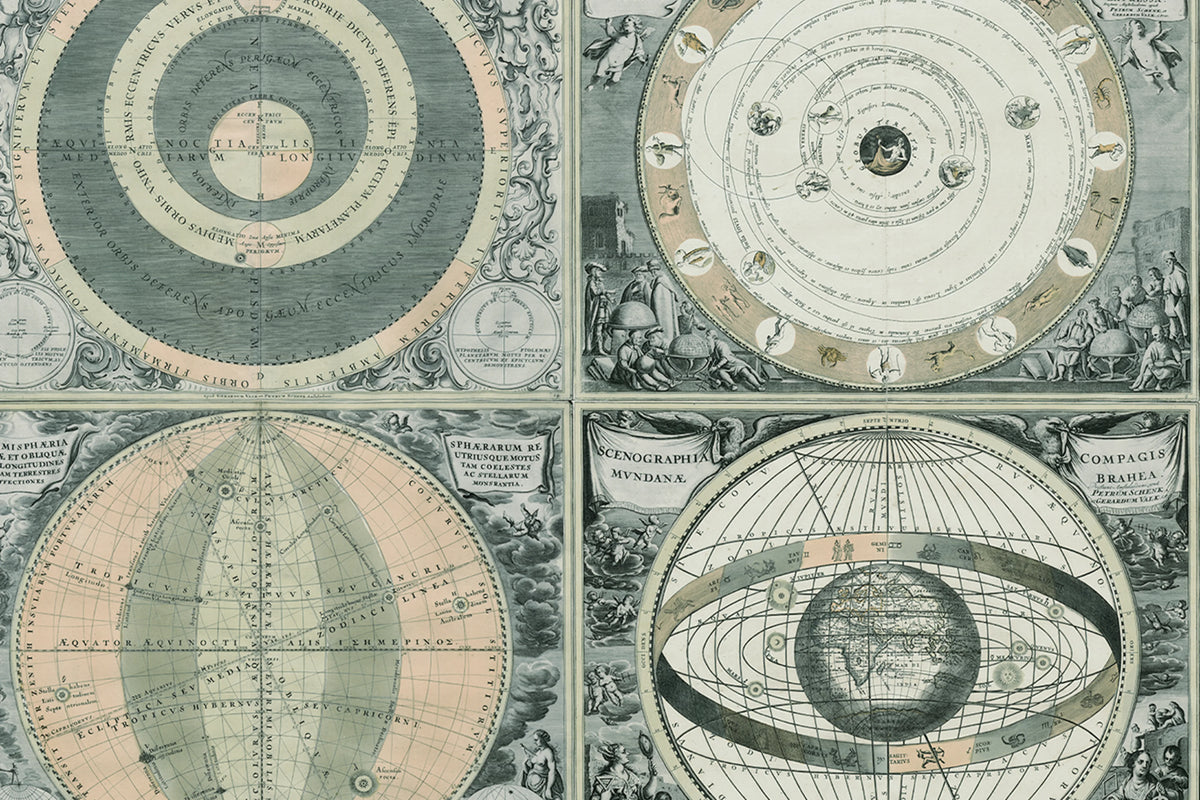 Tiny Solar System, Triangulum Mural Wallpaper - room preview 03