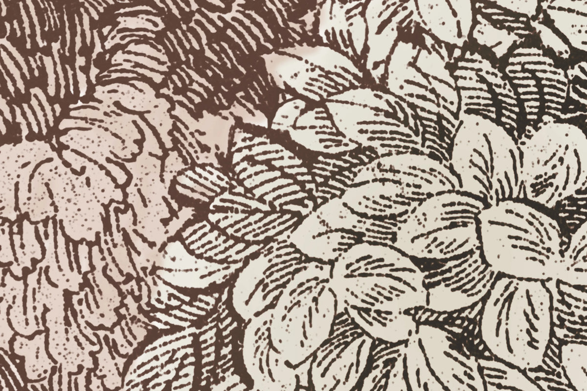 Bellewood, Rust Mural Wallpaper - room preview 03