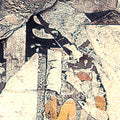 Paper Concrete Mural Wallpaper - room preview 03