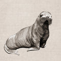 Wildlife Sand Mural Wallpaper - room preview 03