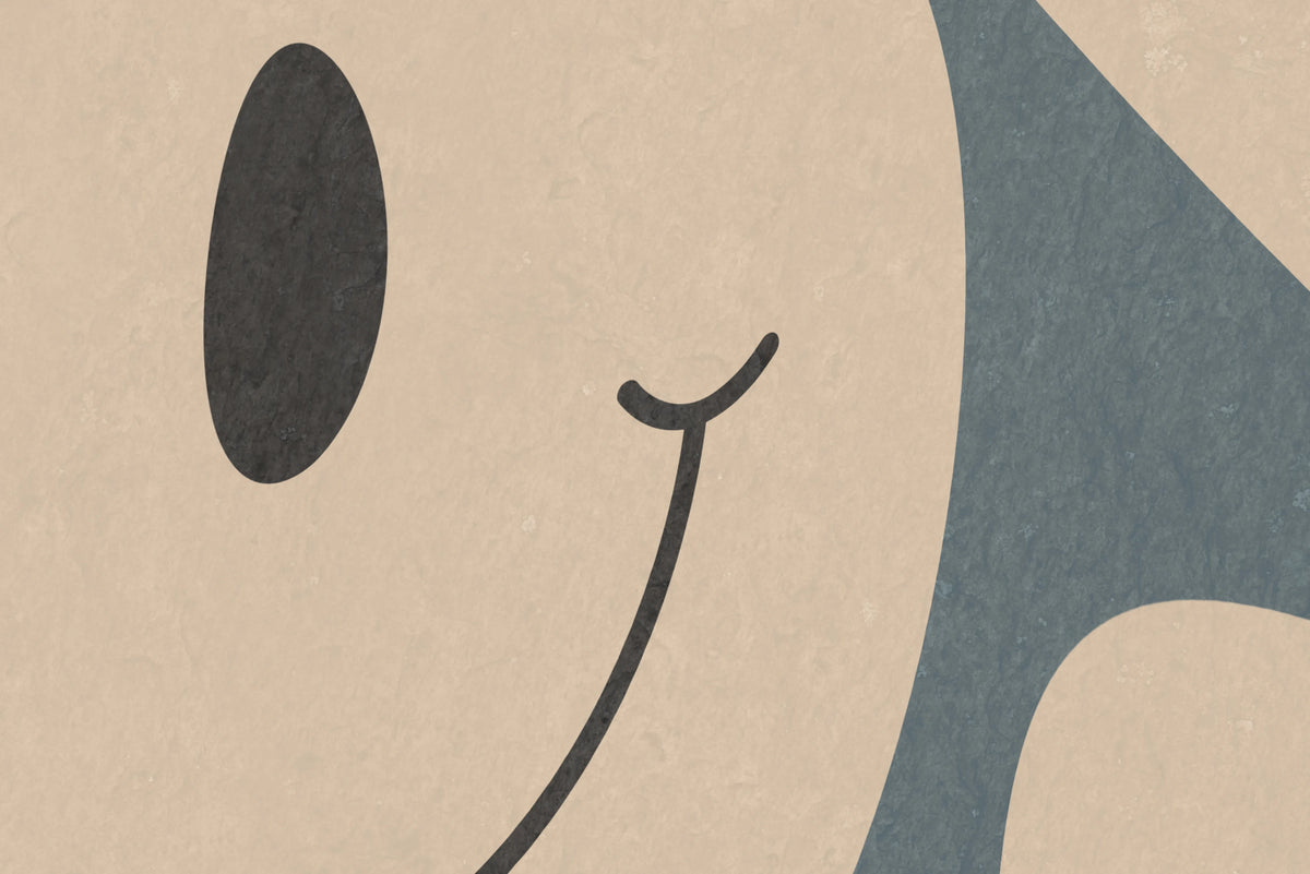 Happy Rebel, Peach Mural Wallpaper - room preview 03
