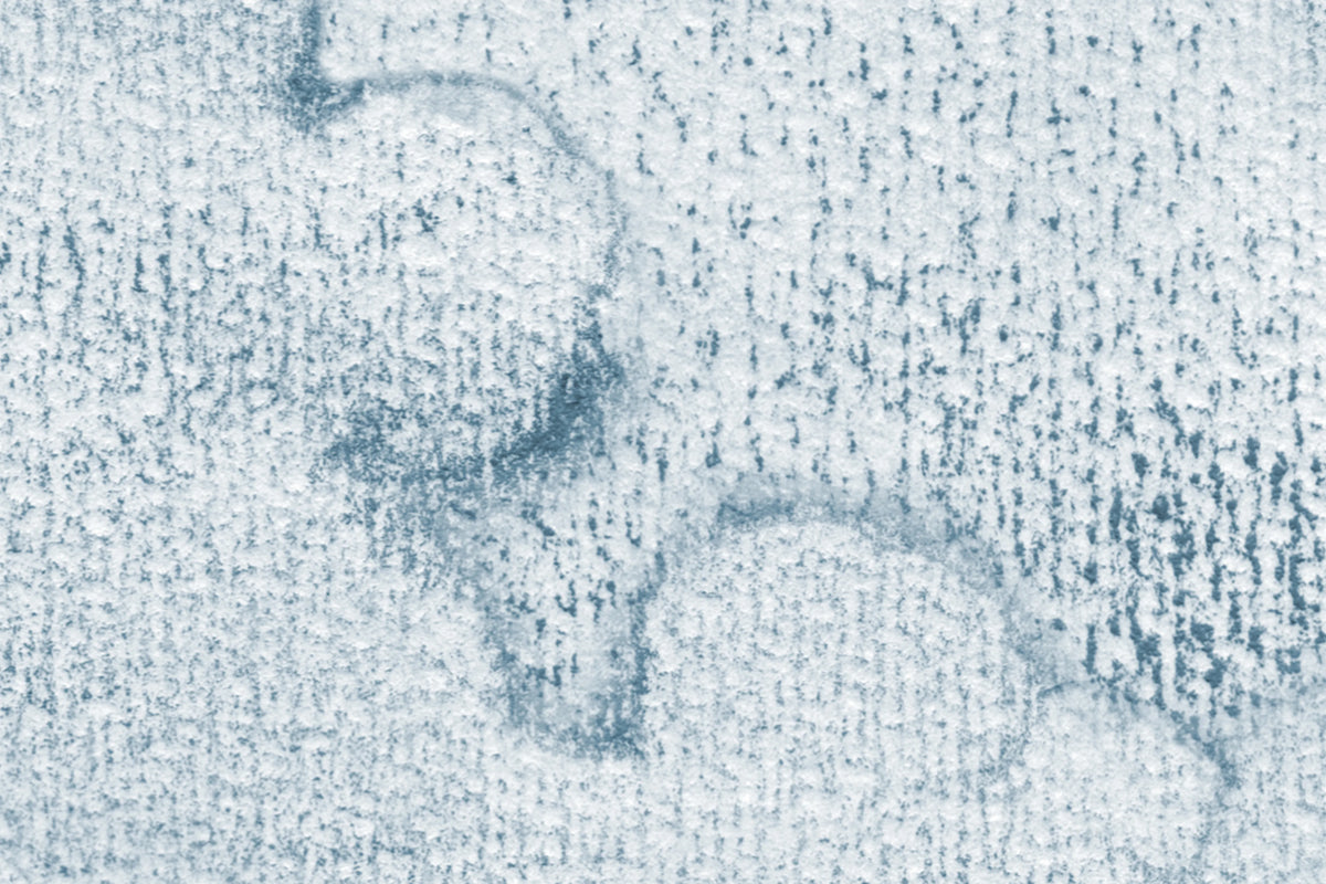 Chubby Clouds, Soft Blue Mural Wallpaper - room preview 03