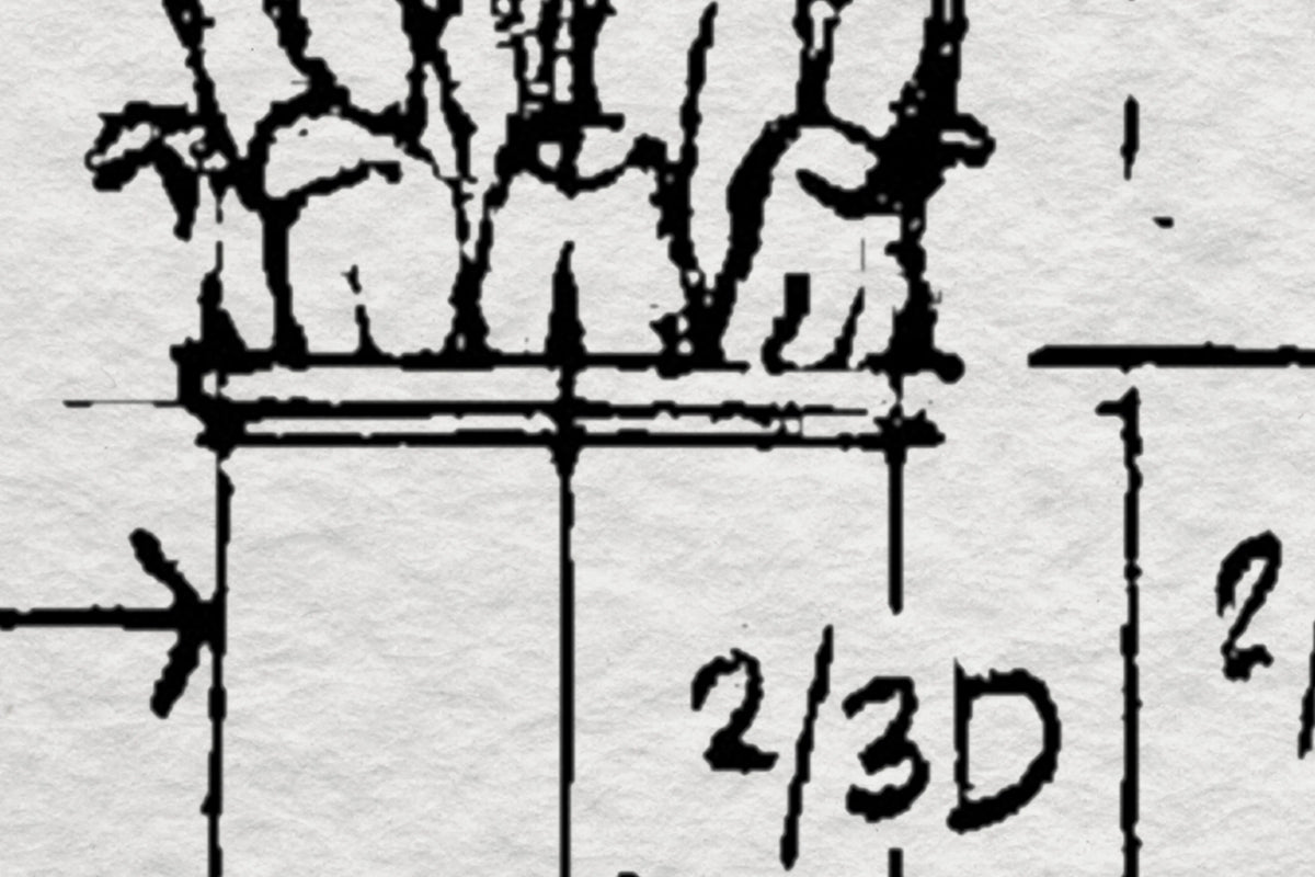 Studio Wallin, Sketch Mural Wallpaper - room preview 03