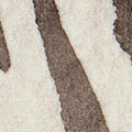Zebra Stripes, Brown Mural Wallpaper - room preview 03