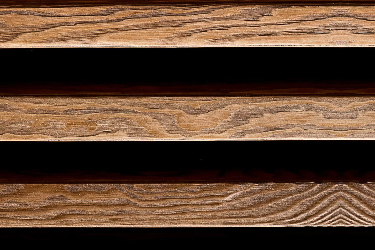 Rib Wood, Horizontal Mural Wallpaper - room preview 03