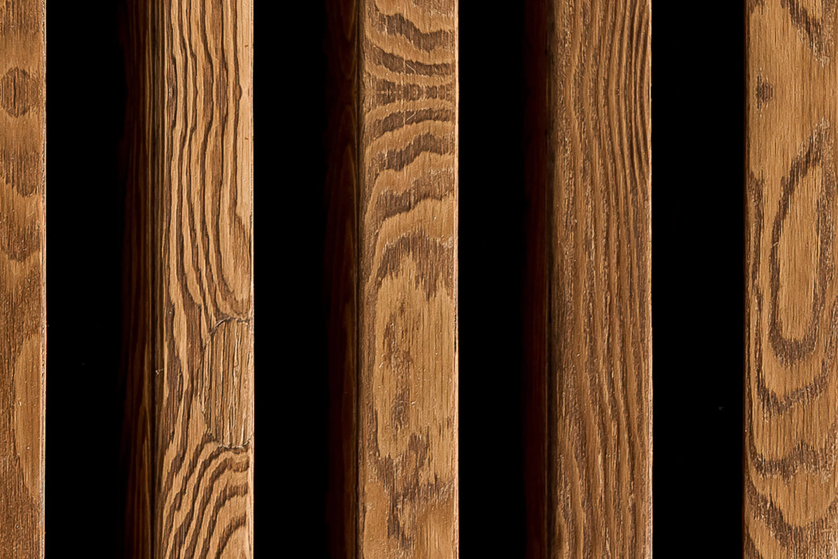 Rib Wood Mural Wallpaper - room preview 03