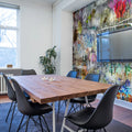Cartoon City, Graffiti Mural Wallpaper - room preview 03