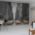 N.Y. Cab Mural Wallpaper - room preview 03