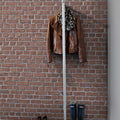 Brick Wall, Red Mural Wallpaper - room preview 03