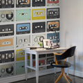 Mixed Tape Mural Wallpaper - room preview 03