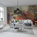 Dusky Pigment Mural Wallpaper - room preview 03
