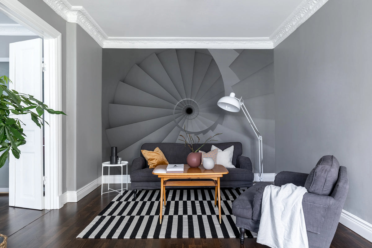 Ratio Mural Wallpaper - room preview 03