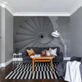 Ratio Mural Wallpaper - room preview 03