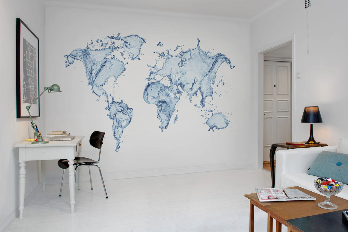 Water World Mural Wallpaper - room preview 03