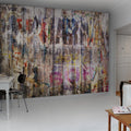 Graffiti on Boards Mural Wallpaper - room preview 03