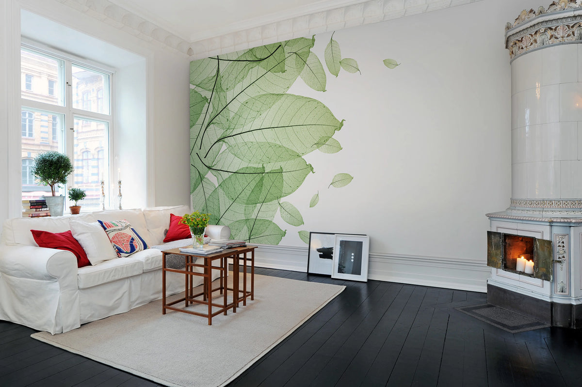 Foliage Mural Wallpaper - room preview 03