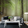 Forest Path Mural Wallpaper - room preview 03