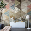 Quadrangle Mural Wallpaper - room preview 03