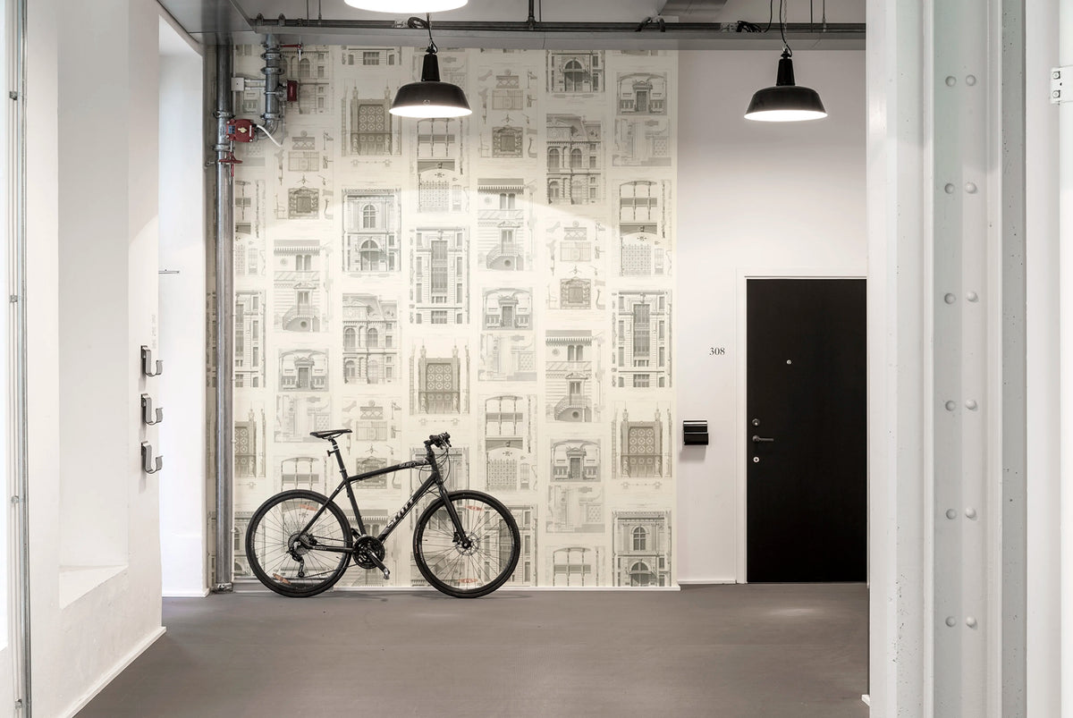Architect, Vintage Mural Wallpaper - room preview 03