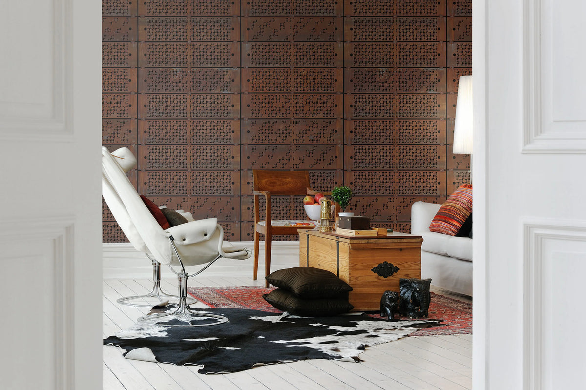 Punch Cards Mural Wallpaper - room preview 03