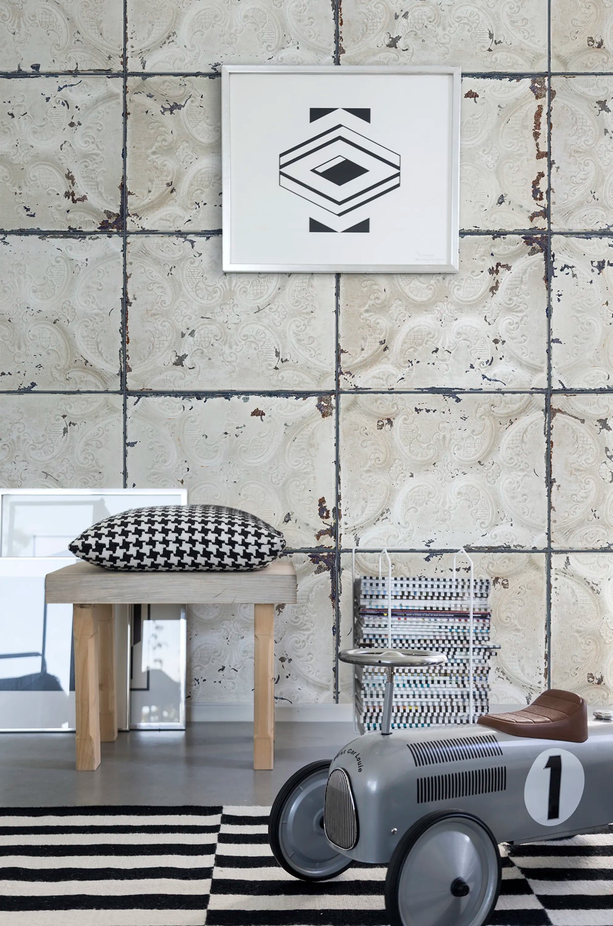 Tin Plates, Ontario Mural Wallpaper - room preview 03