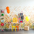 Dream Weaver, Yellow Mural Wallpaper - room preview 03