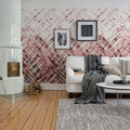 Dream Weaver, Burgundy Mural Wallpaper - room preview 03