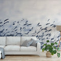 Scandinavian Light Mural Wallpaper - room preview 03