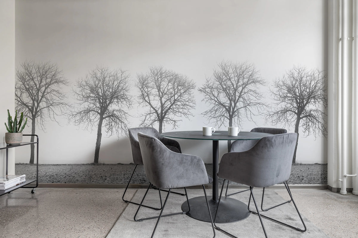 Tree soldiers Mural Wallpaper - room preview 03