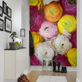 Ranunculus Mural Wallpaper - room preview 03