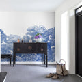 Bellewood, Porcelain Toile Mural Wallpaper - room preview 03