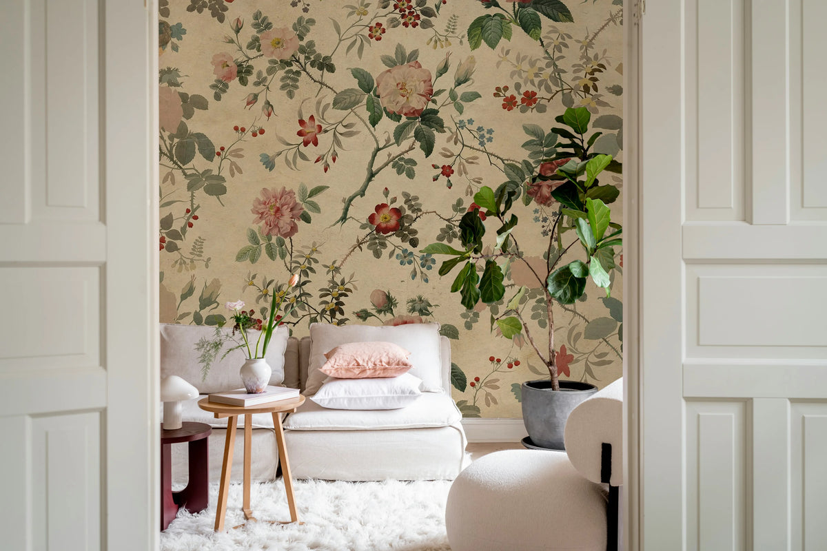 Rosegarden Mural Wallpaper - room preview 03