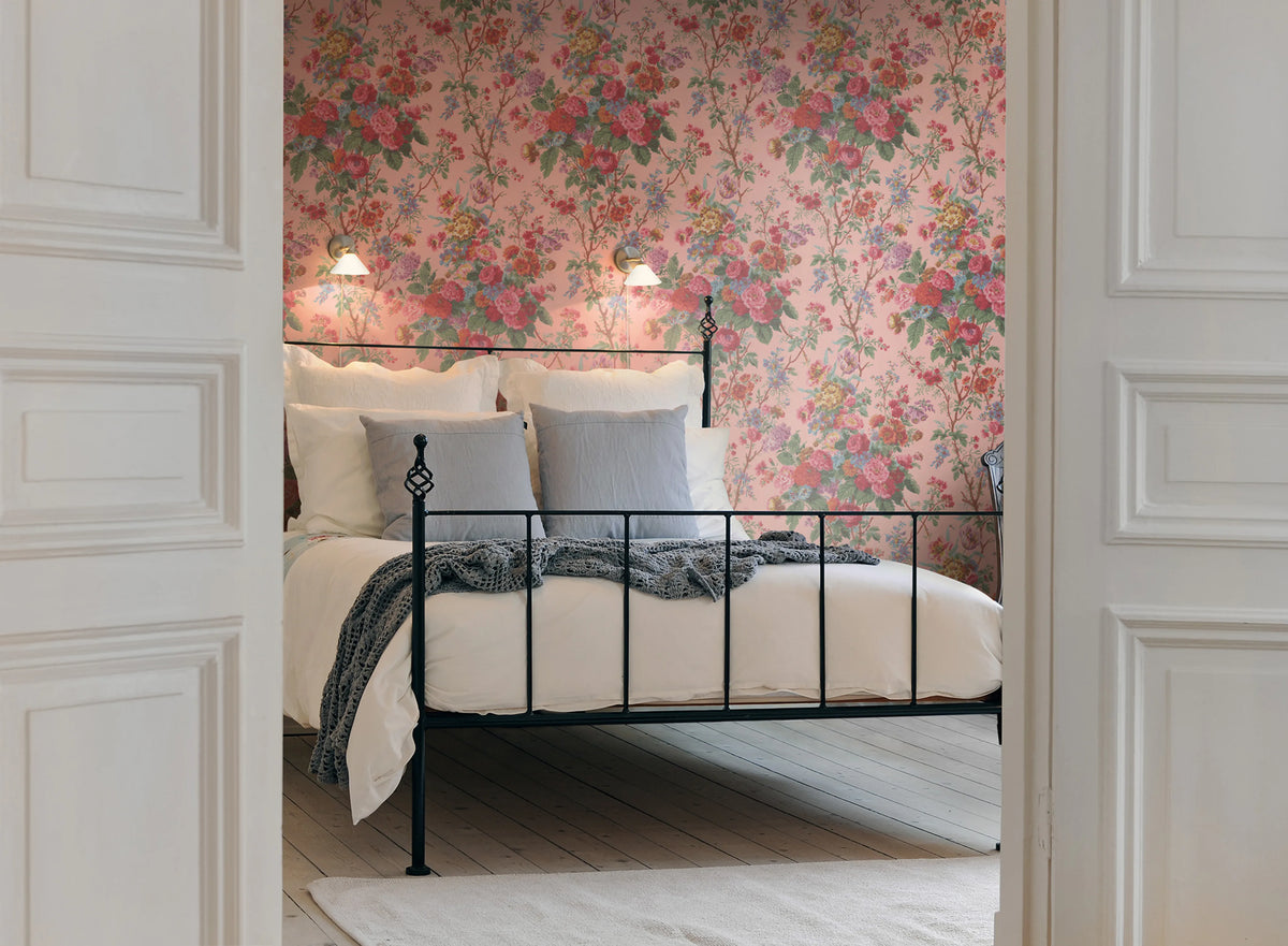 Bouquet Mural Wallpaper - room preview 03
