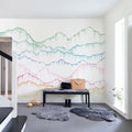 Elevation, Rainbow Mural Wallpaper - room preview 03