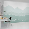 Elevation, Gradient Mural Wallpaper - room preview 03
