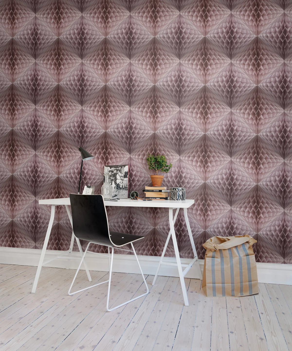 Pom Pom Mural Wallpaper - room preview 03