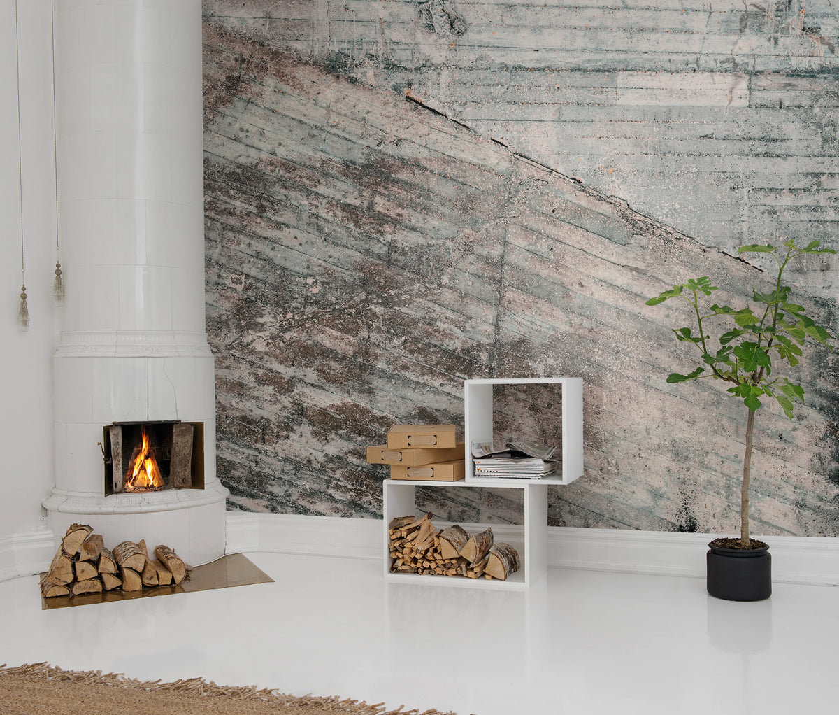 Lingering Wall Mural Wallpaper - room preview 03