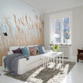 Swaying Wheat Mural Wallpaper - room preview 03