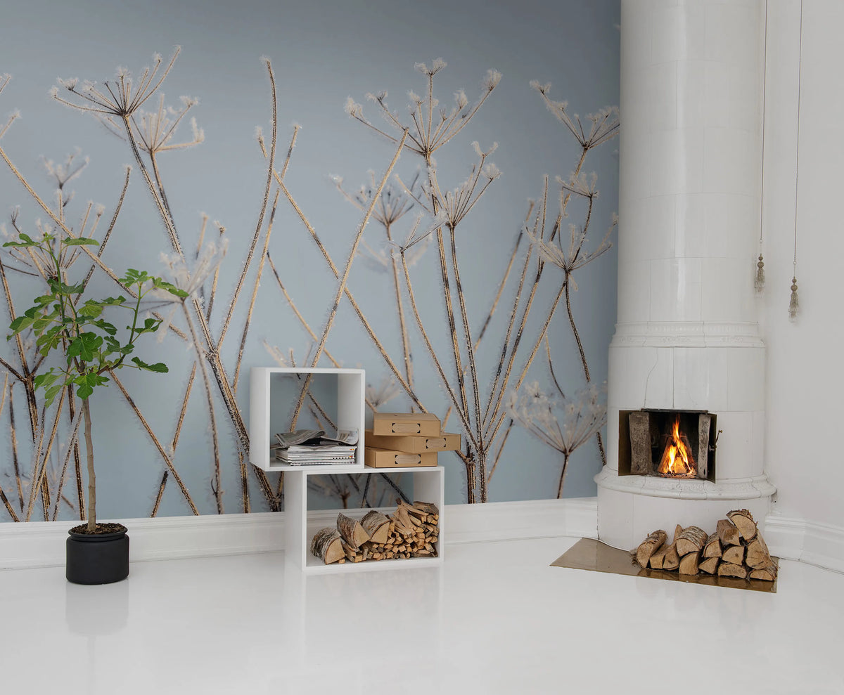 Frostwork Mural Wallpaper - room preview 03