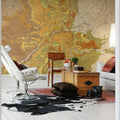 Trails and Tracks Mural Wallpaper - room preview 03