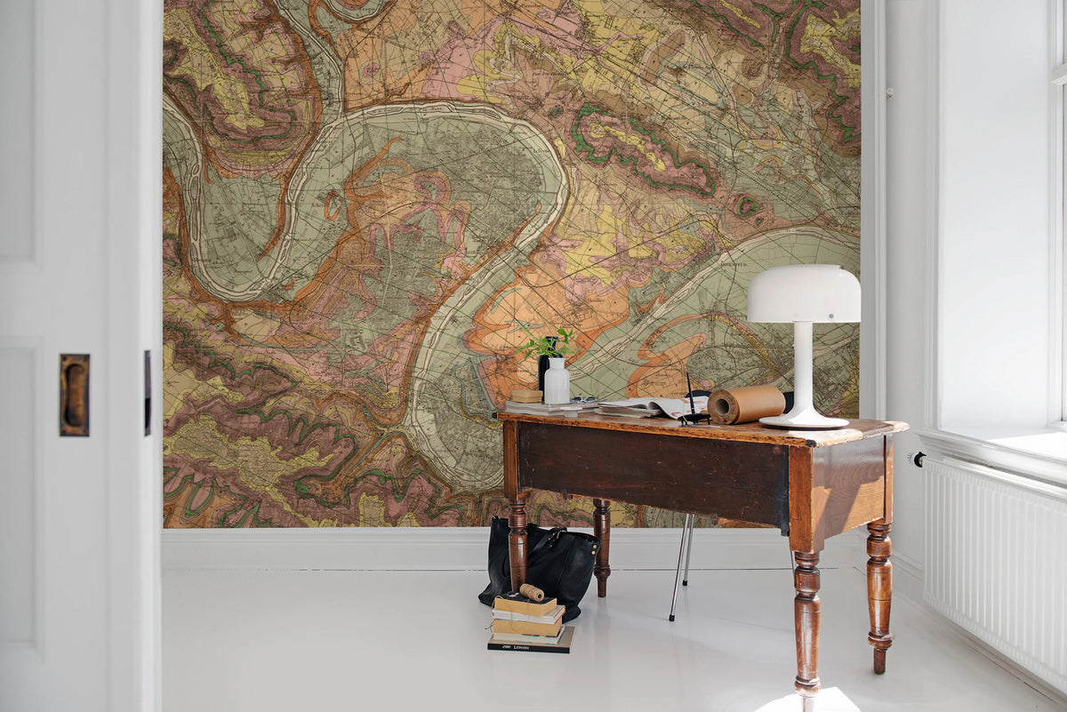 The Colours Of Paris Mural Wallpaper - room preview 03