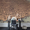 A City Rises Mural Wallpaper - room preview 03