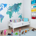 Your Own World, Color Clouds Mural Wallpaper - room preview 03