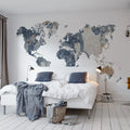 Your Own World, Battered Wall Mural Wallpaper - room preview 03