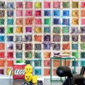 Rainbow Palette Mural Wallpaper - room preview 03