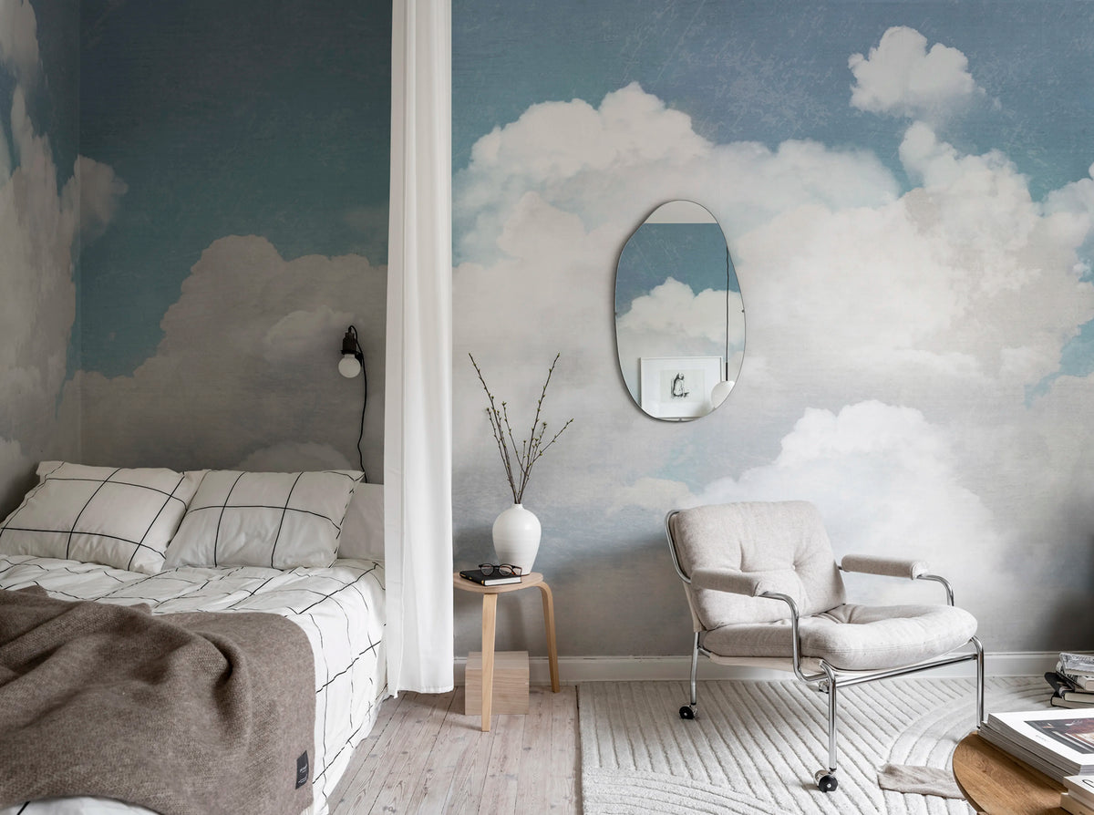 Cuddle Clouds Mural Wallpaper - room preview 03