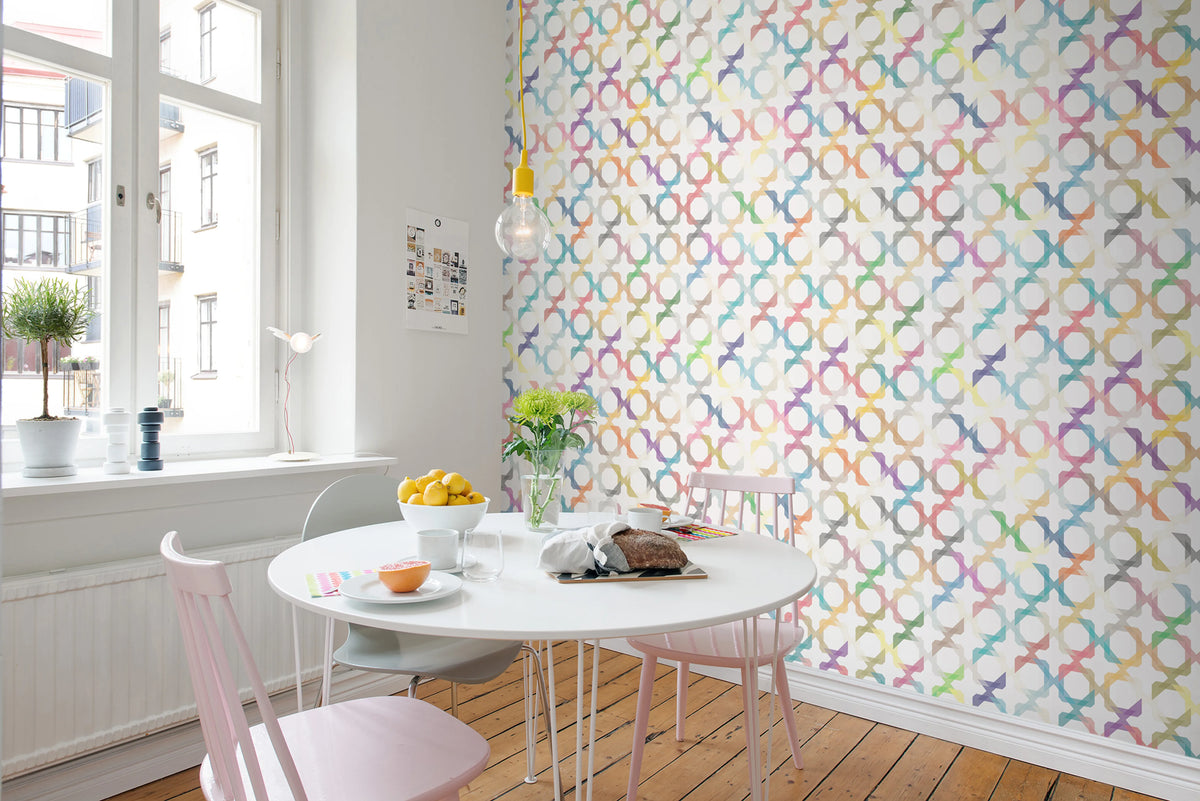 Patchwork Play Mural Wallpaper - room preview 03